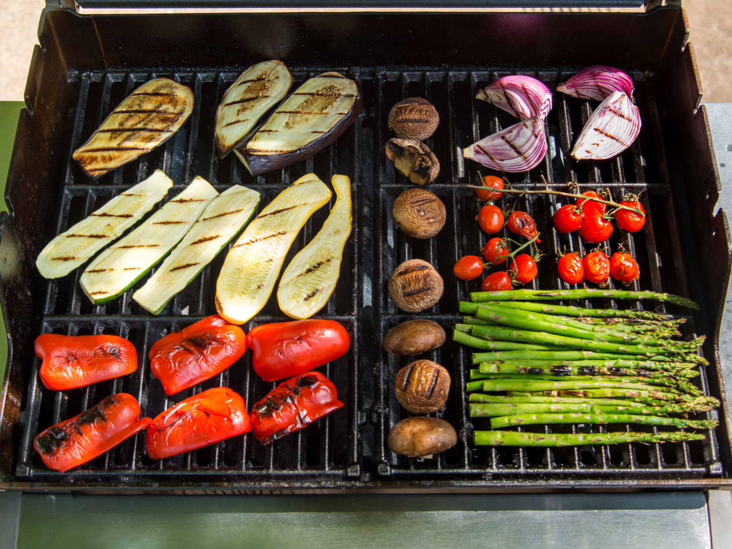 grilled veggies